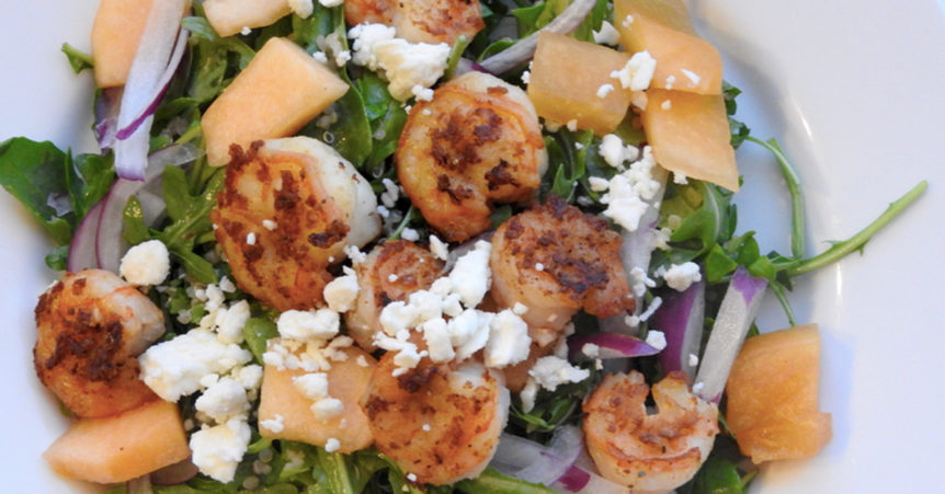 Summer Shrimp Salad-TaylroWalkerFit.com