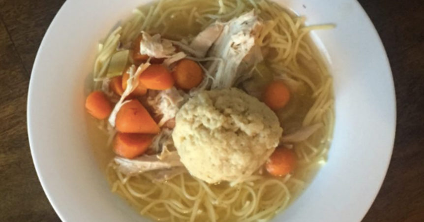 Mommy's Chicken Matzo Ball Soup