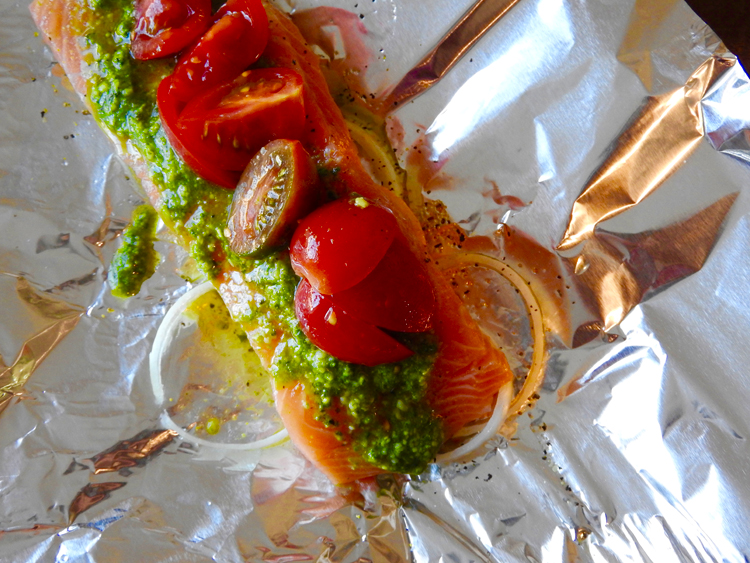 Healthy Fat, Omegas and a Baked Pesto Salmon Recipe: TaylorWalkerFit.com